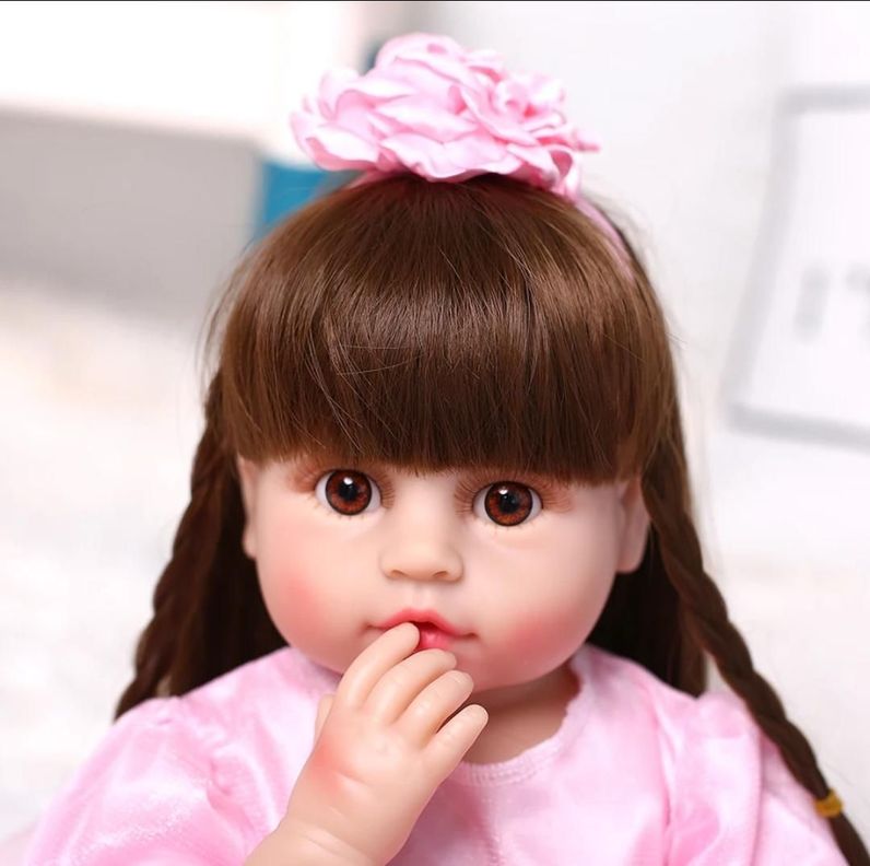 Muñeca Bebé Resborn Silicona Completa 55 cm.-1