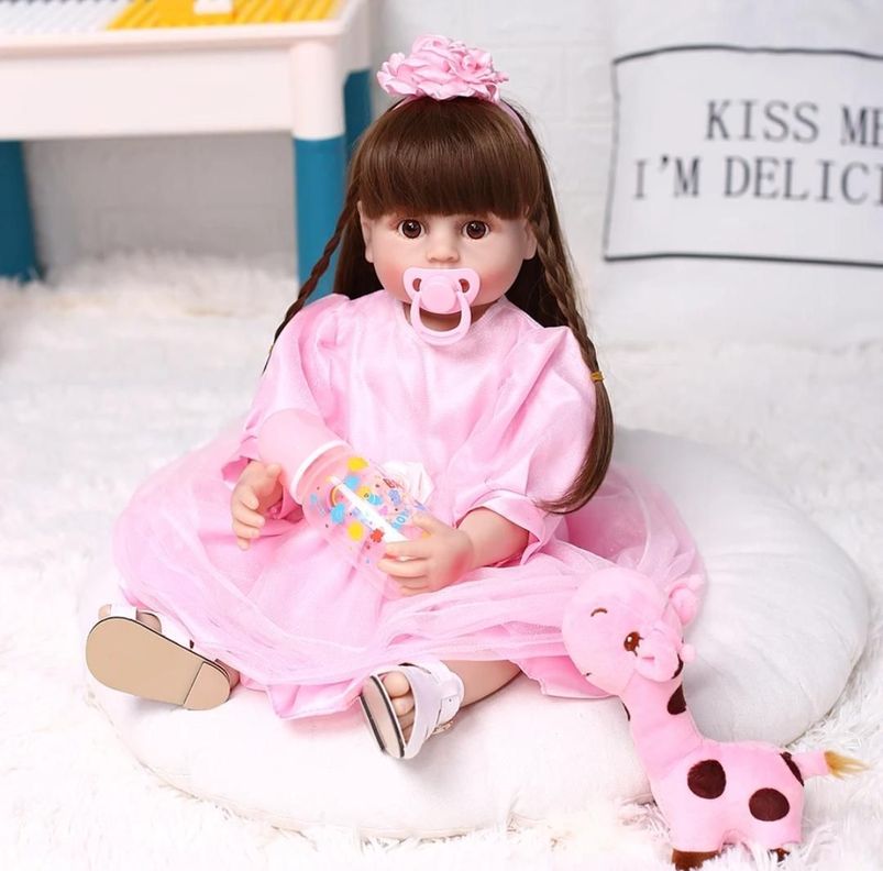 Muñeca Bebé Resborn Silicona Completa 55 cm.-2