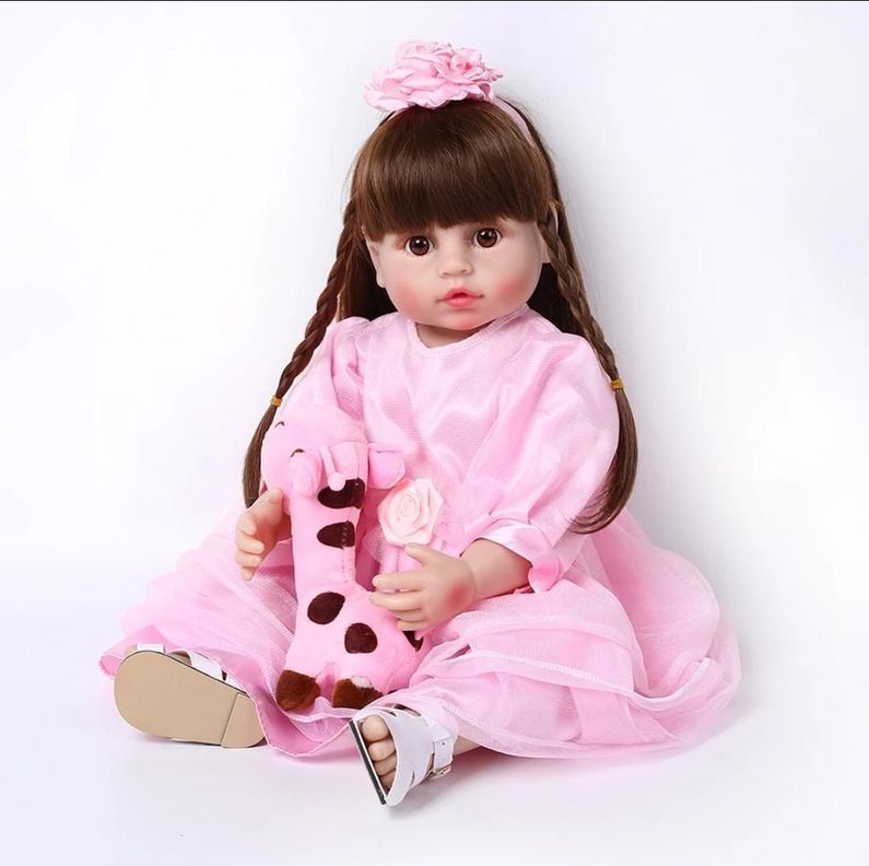Muñeca Bebé Resborn Silicona Completa 55 cm.-0