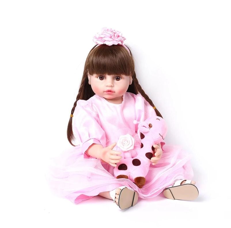 Muñeca Bebé Resborn Silicona Completa 55 cm.-3