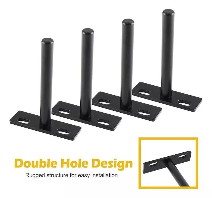 Soportes , Repisas, Estantes Flotante 4 Unidades 20 Cm-1