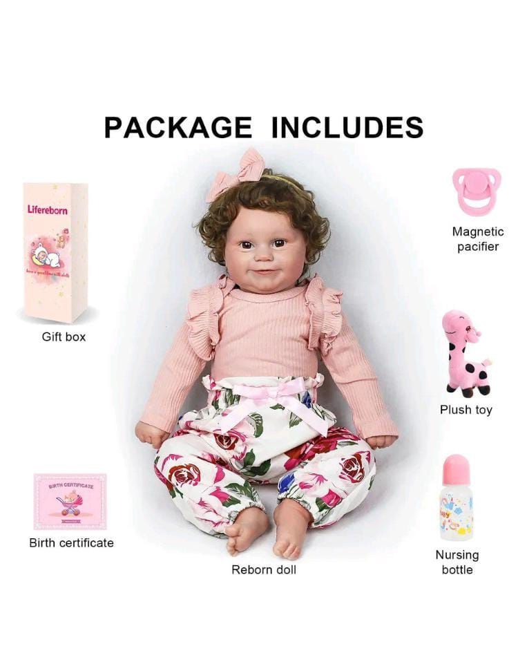 Muñeca Bebé Reborn Realista De Silicona-4