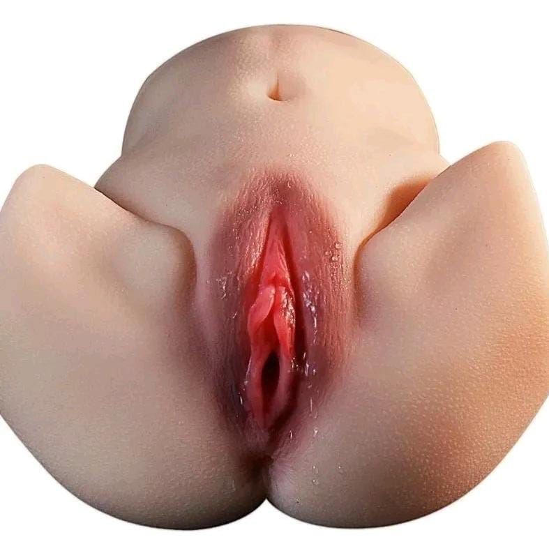 Masturbador Realista Para Ano Y Vagina 20cm X19cm 2kg-0