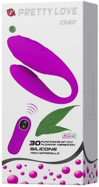 Vibrador Pretty Love Chad Duplo-0