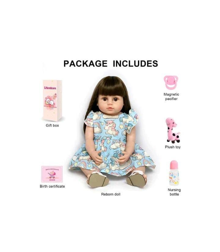 Muñeca Bebé Reborn Realista De Silicona-5