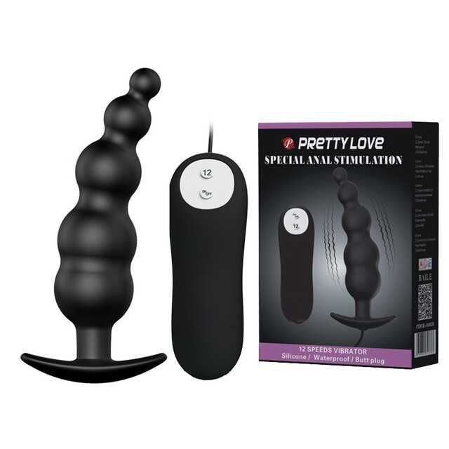 Plug Vibrador Especial Anal Oruga-0