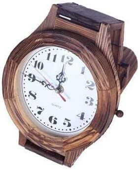 Reloj Madera Diseño Pulsera Vintage De Pared 56 Cm-7