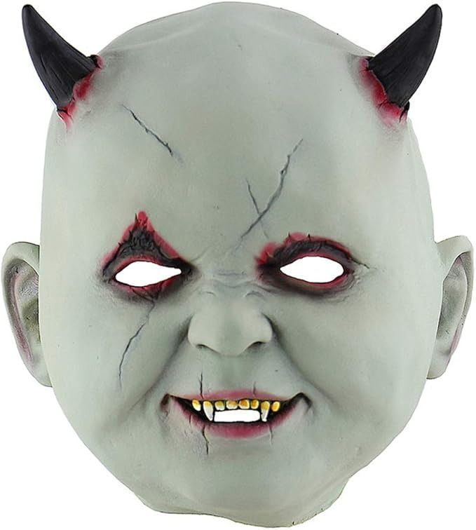 Máscara Látex Muñeco Vampiro Halloween-0