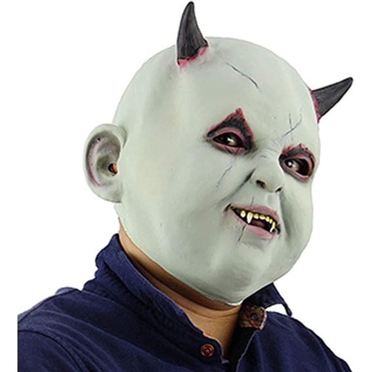 Máscara Látex Muñeco Vampiro Halloween-1