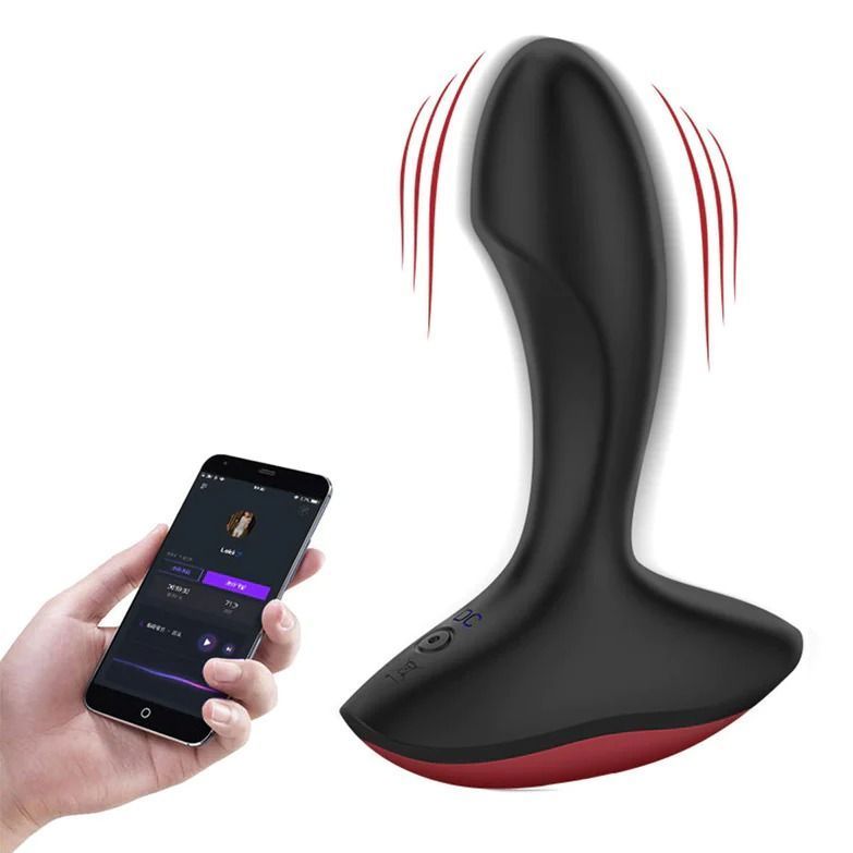Vibrador prostático controlado por aplicación Solstice Magic Motion-1