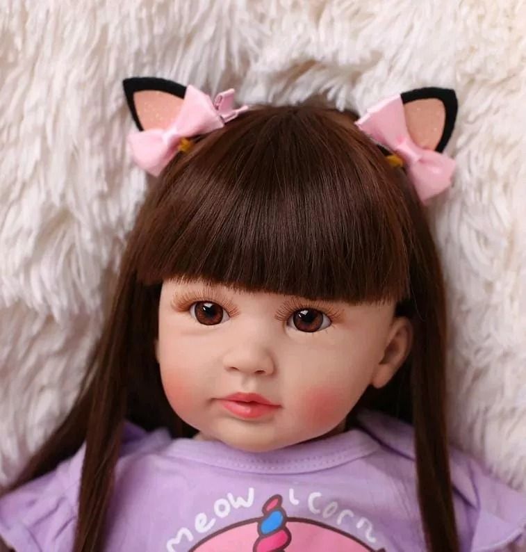 Muñeca Bebé Reborn De Silicona Hello Kitty-2