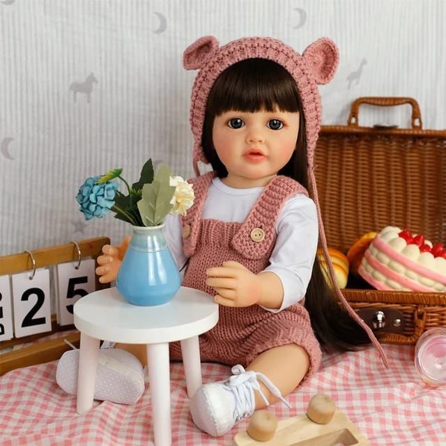 Muñeca Bebé Reborn Realista De Silicona-4