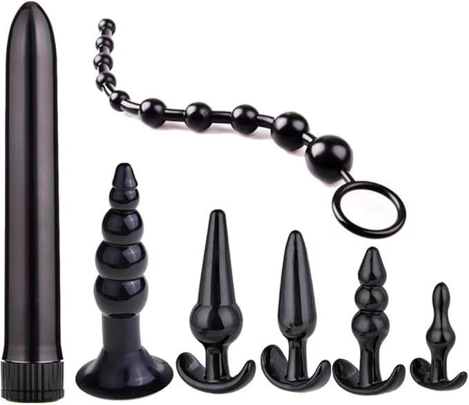 Kit Plug Anal Dilatadores Diferentes Tamaños-0