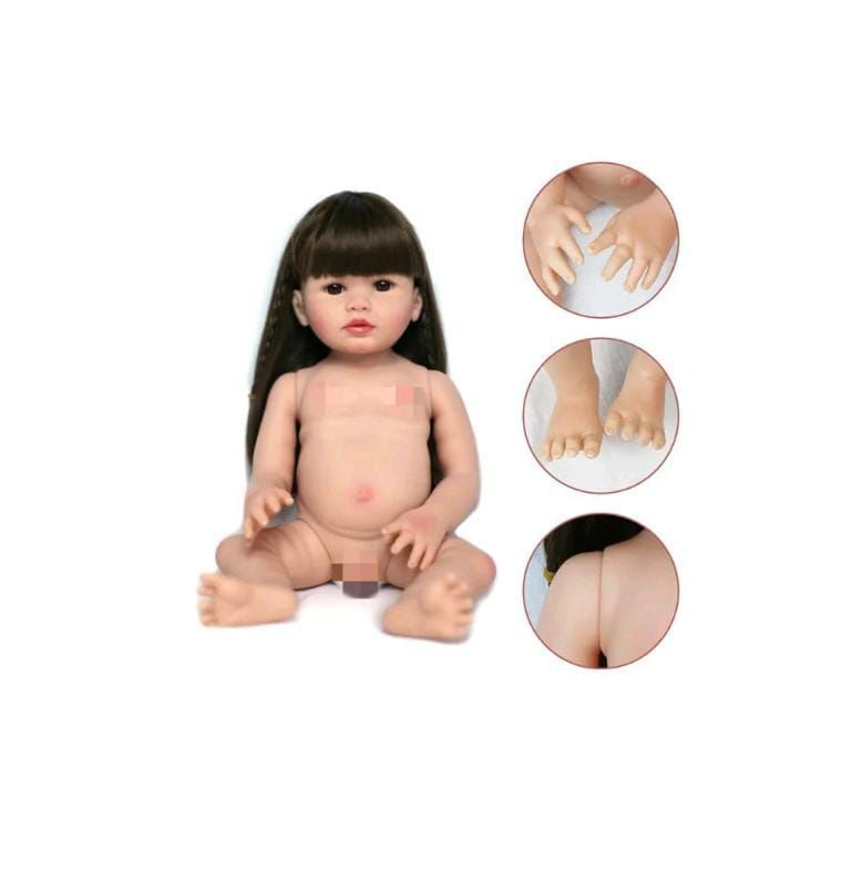 Muñeca Bebé Reborn Realista De Silicona-3