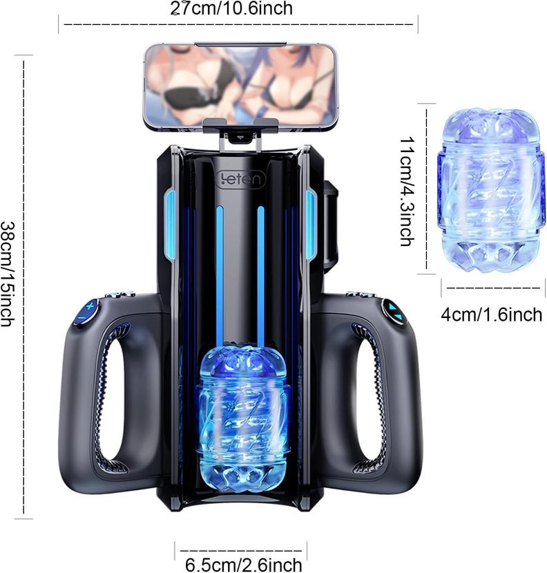Masturbador Masculino Pro Leten Con Empuje-1