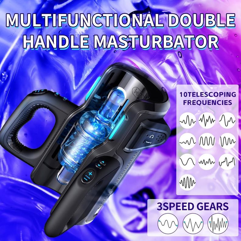 Masturbador Masculino Pro Leten Con Empuje-6