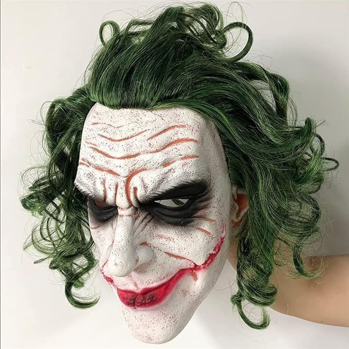 Máscara de payaso de caballero oscuro-1