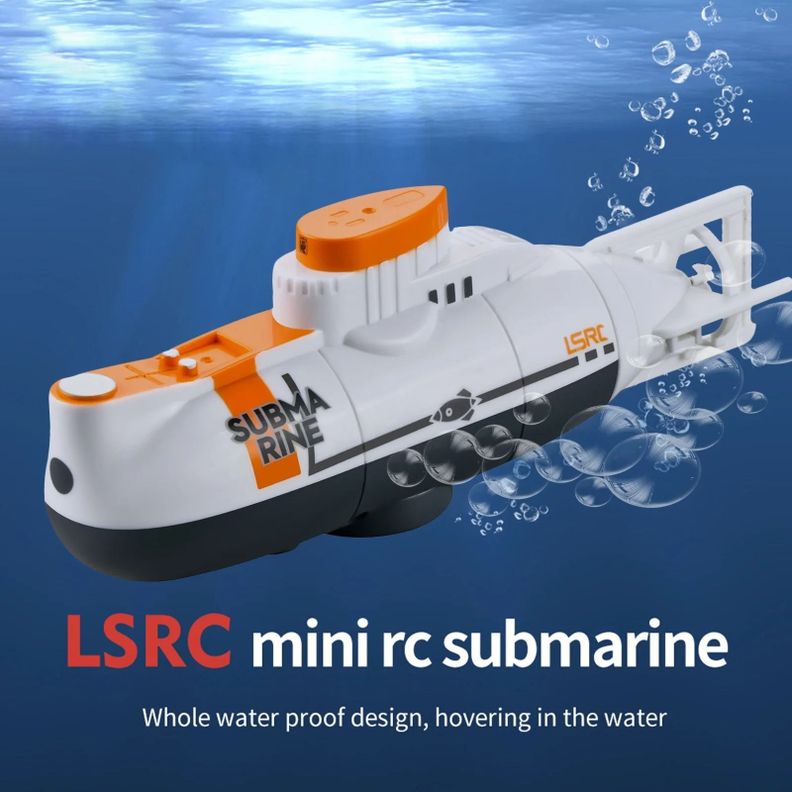 Submarino Control Remoto Rc De 6 Canales Bajo El Agua