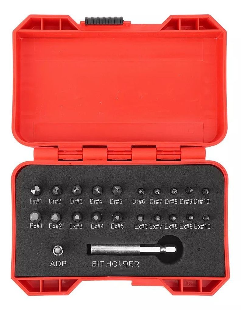 Extractor De Tornillos De Extracción 22 Piezas-1