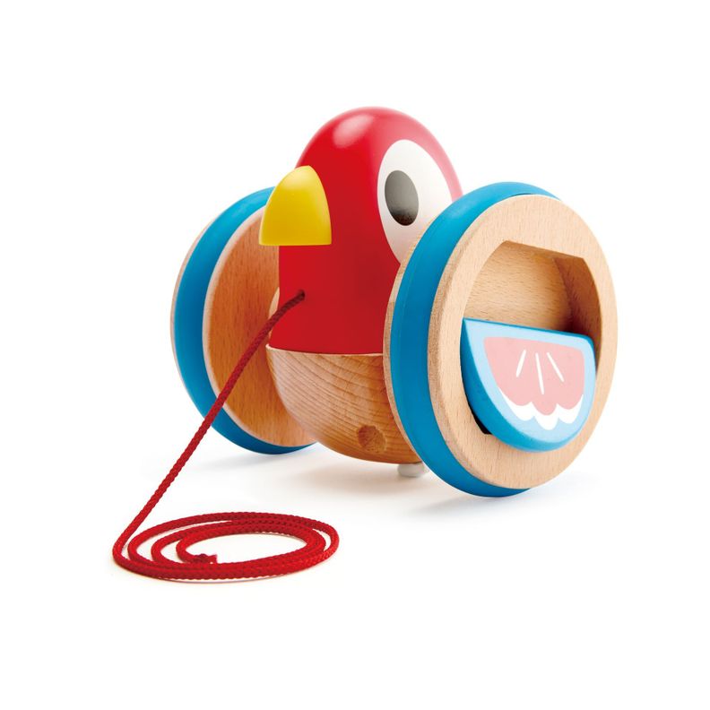 Juego de arrastre pull along bird -0