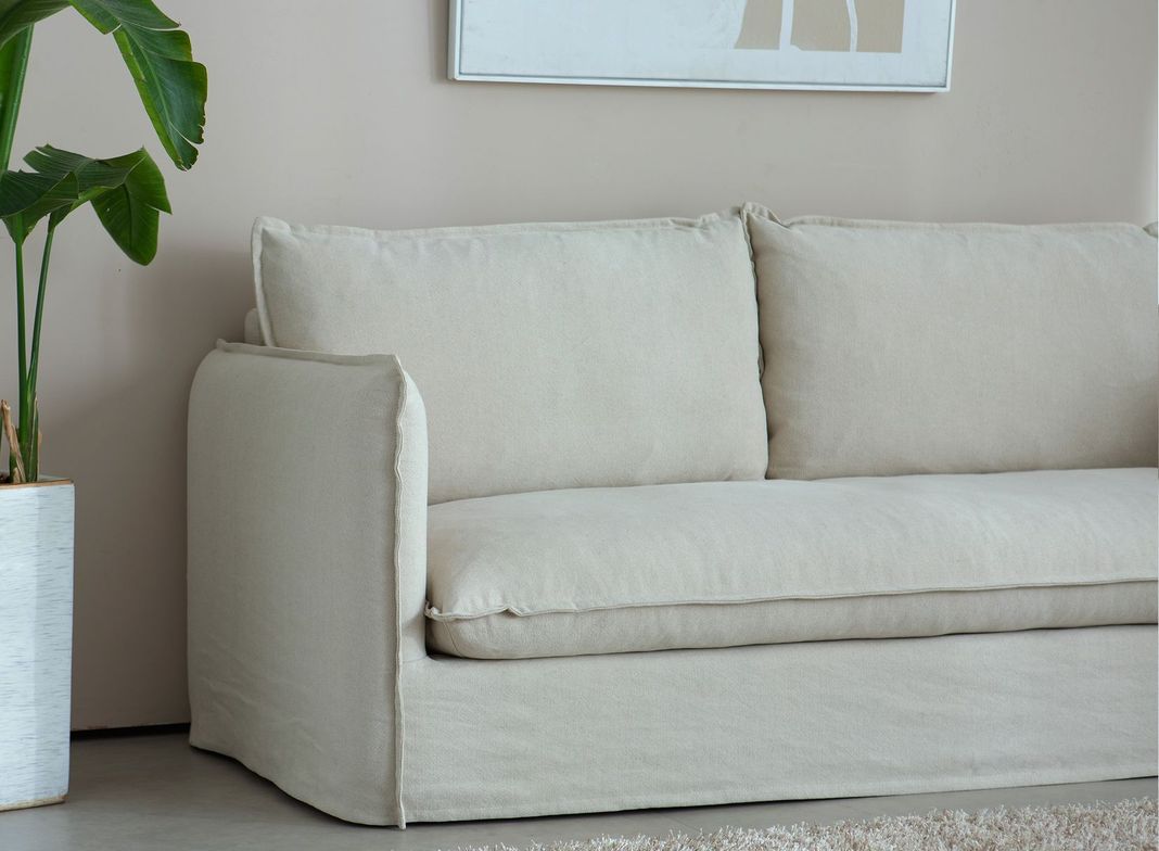 SOFA MINOTTI 3CP LINO CRUDO-5