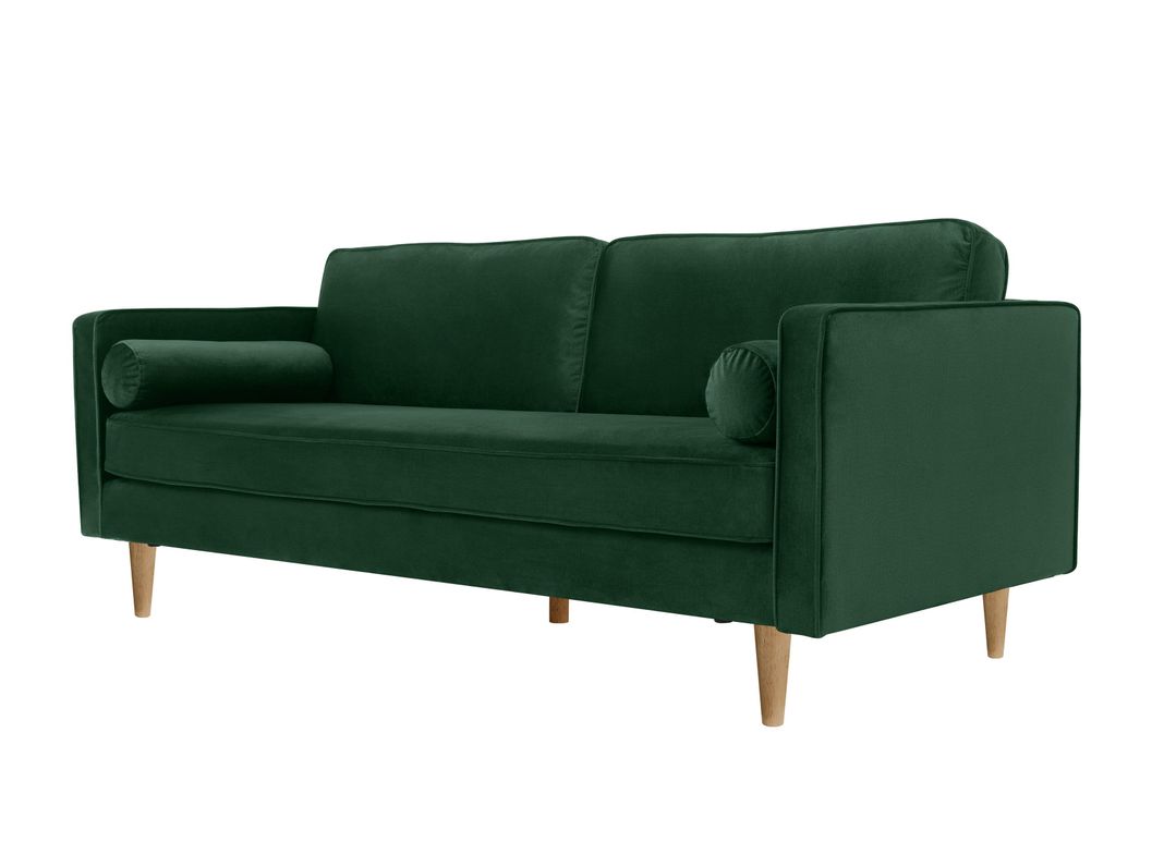 SOFA POLO VELVET 3CP VERDE BOTELLA-2
