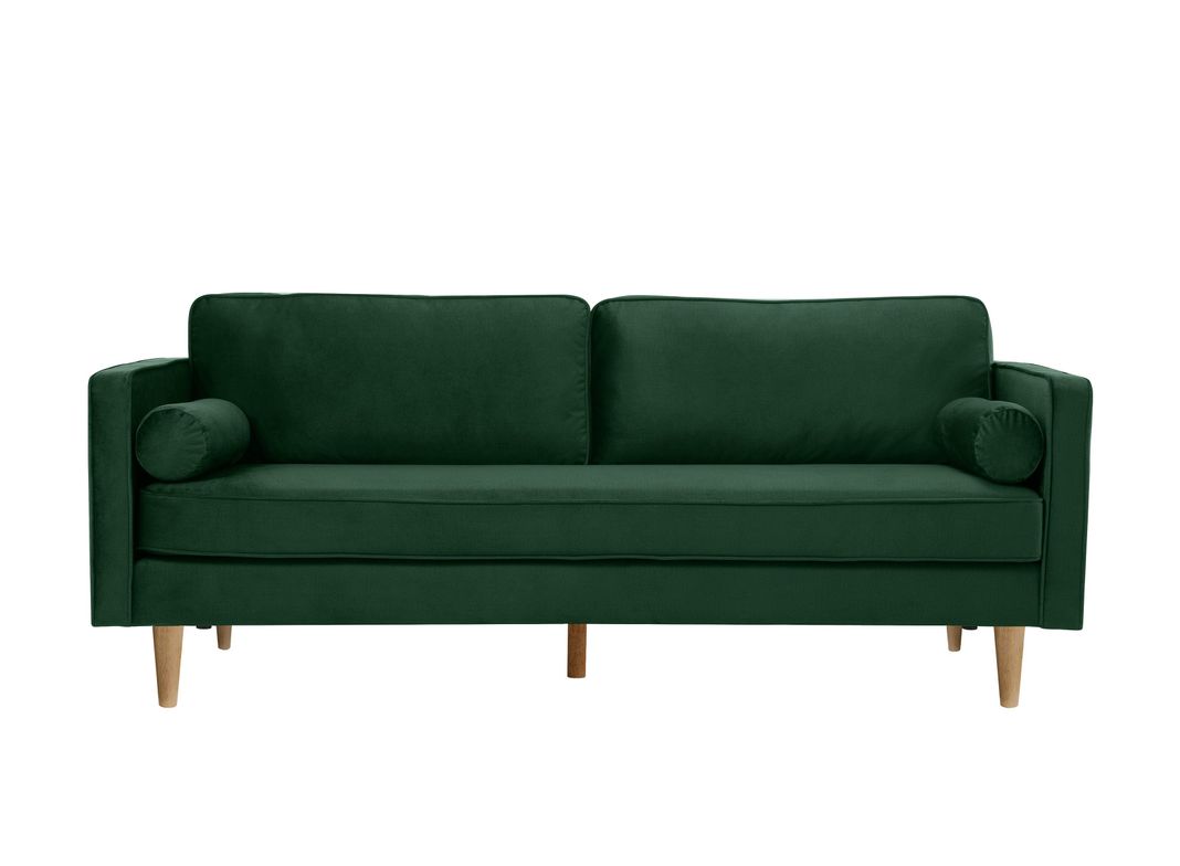 SOFA POLO VELVET 3CP VERDE BOTELLA-0