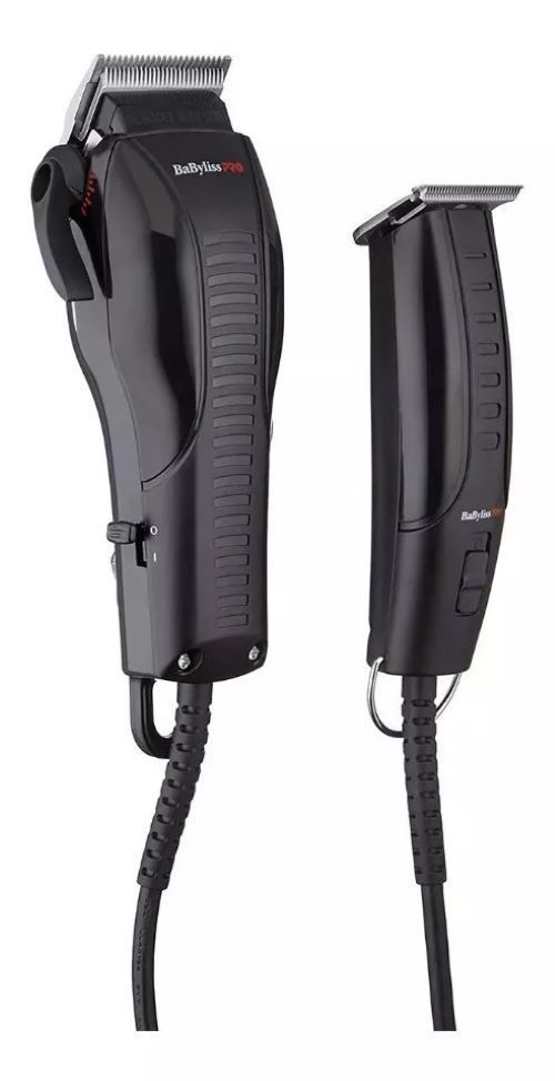 Kit Cortapelo Power Fx Con 5 Accesorios Babylisspro Color Negro-2