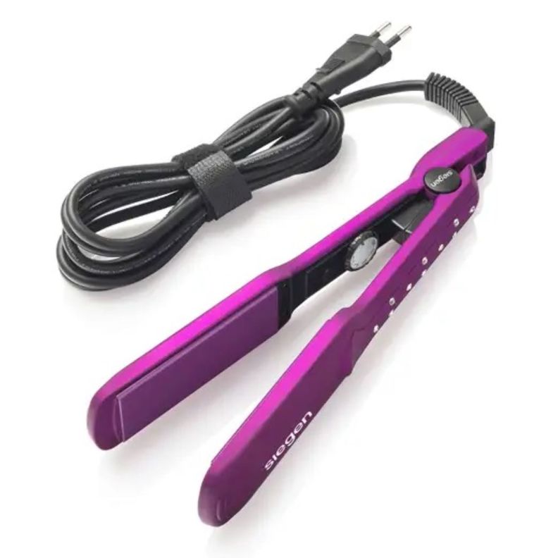 Plancha de Cabello Siegen 2en1 Nano Silver Bright SG3540-5