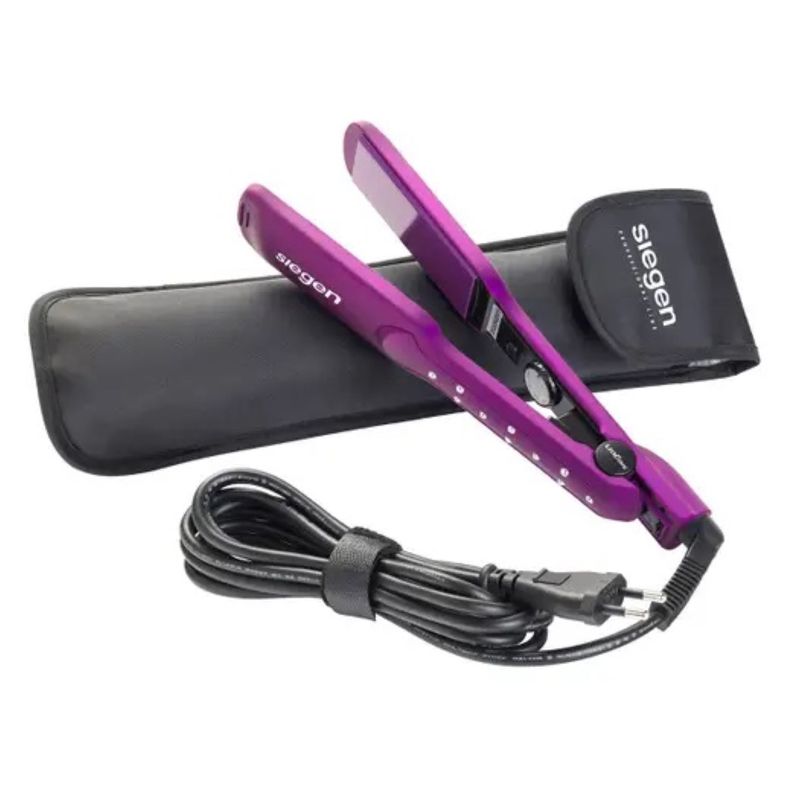 Plancha de Cabello Siegen 2en1 Nano Silver Bright SG3540-6