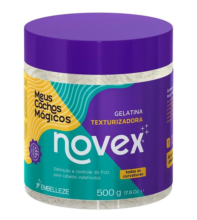 GEL TEXTURIZADA MEUS CACHOS 500G NOVEX