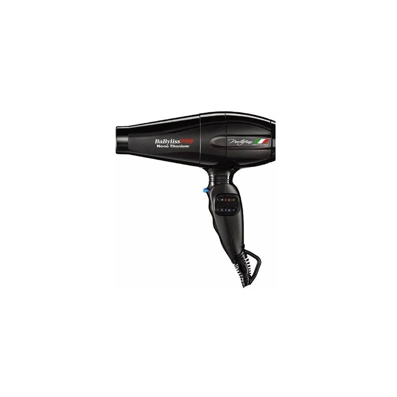 Secador De Pelo Babylisspro Nano Titanium Portofino 6600 Negro-1
