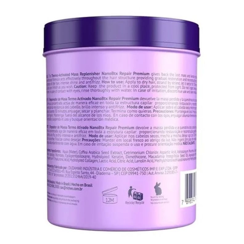 Nano Botox Reparador Professional 1000gr Richée-2