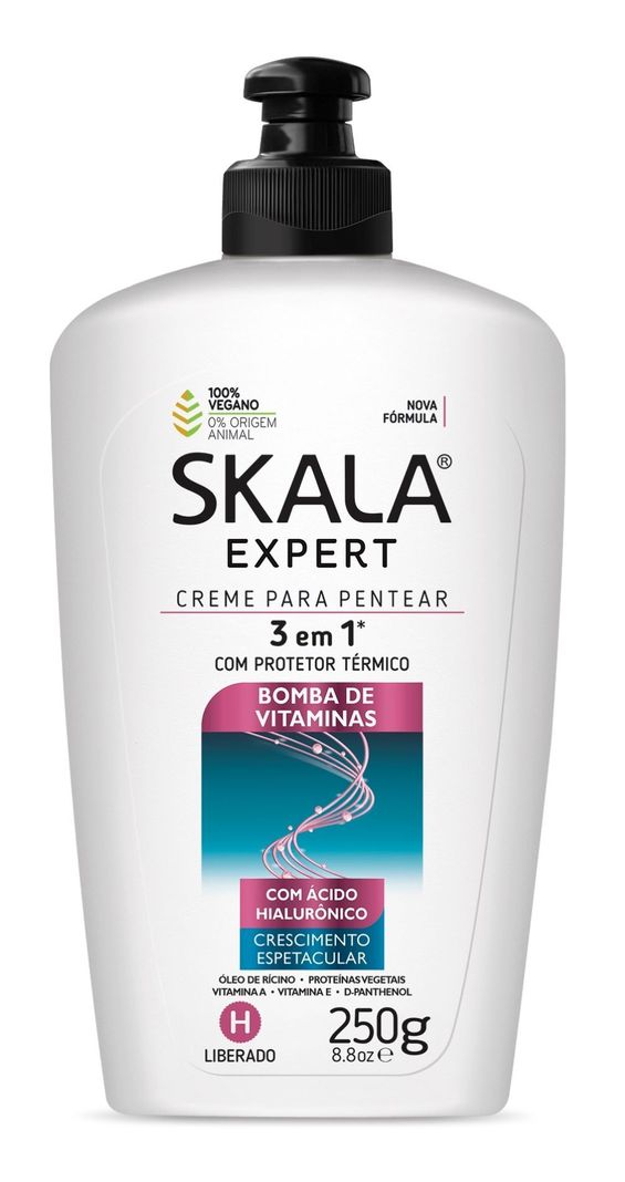 CREMA DE PEINAR 3EN1 BOMBA DE VITAMINAS SKALA EXPERT 250 G-0