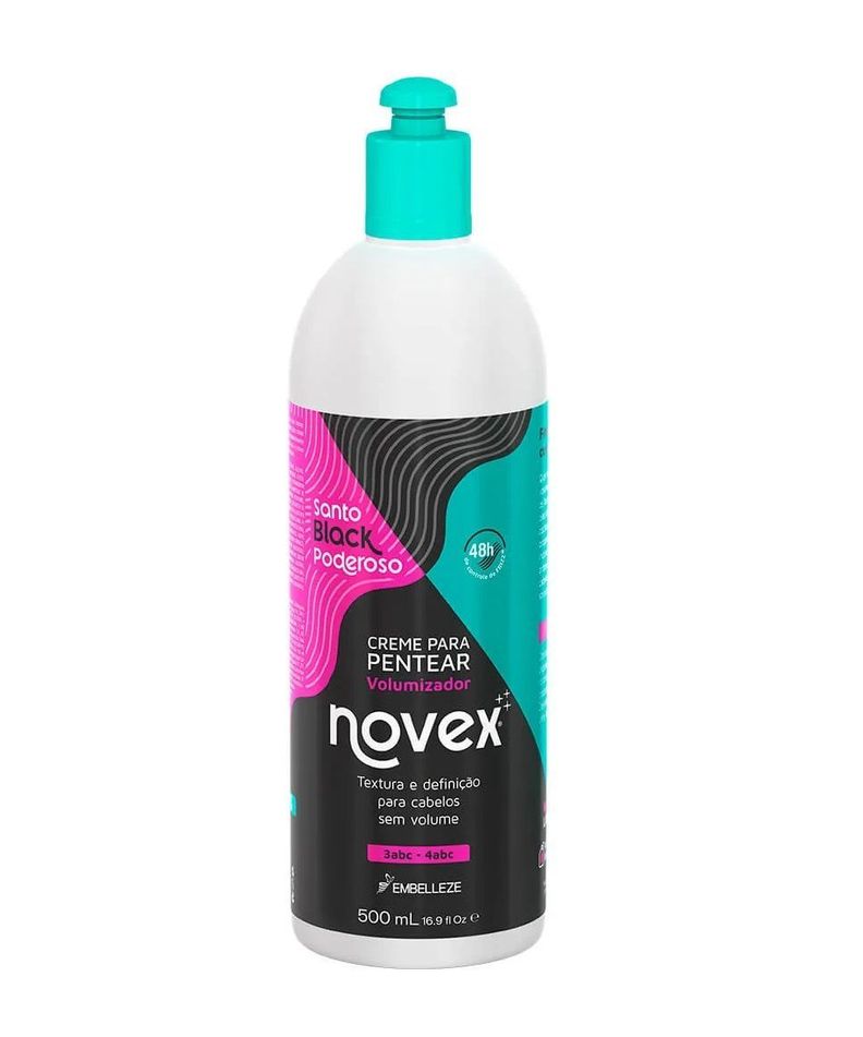 Crema De Peinar Meus Cachos Santo Black 500ml-0