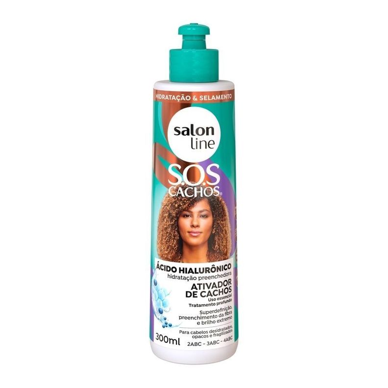 SOS CACHOS ACTIVADOR HIALURONICO 300ML SALON LINE