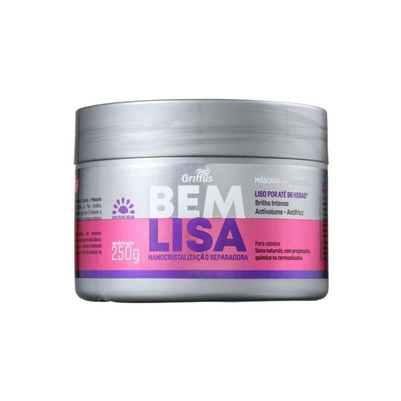 MASCARA BEM LISA NANOCRISTALIZADA REPARADORA 250GR GRIFFUS