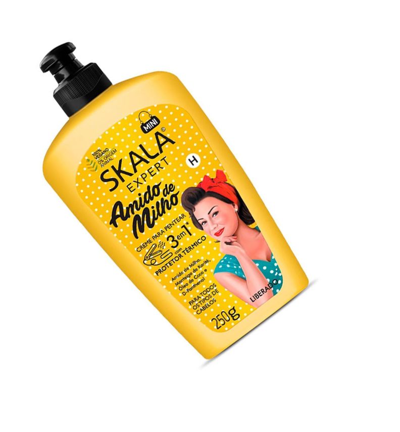 CREMA PARA PEINAR 3EN1 ALMIDÓN DE MAIZ SKALA EXPERT 250 G-1