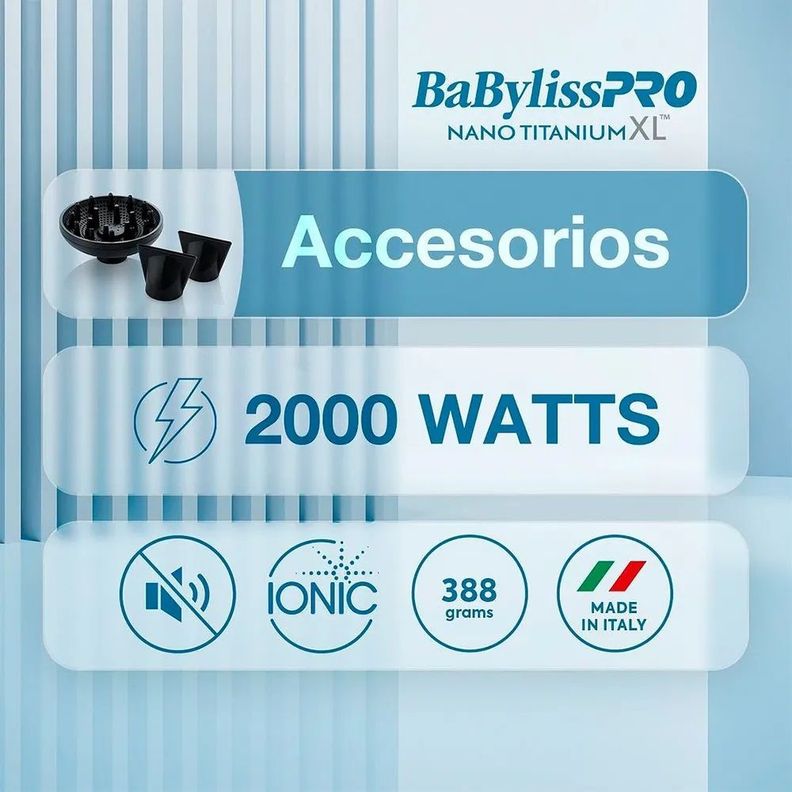 Secador BabylissPro Falco XL -5