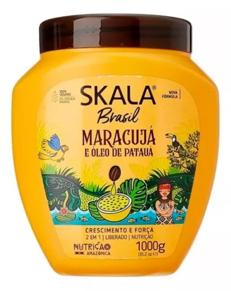 MASCARA MARACUYA Y ACEITE 2EN1 BRASIL SKALA 1KG