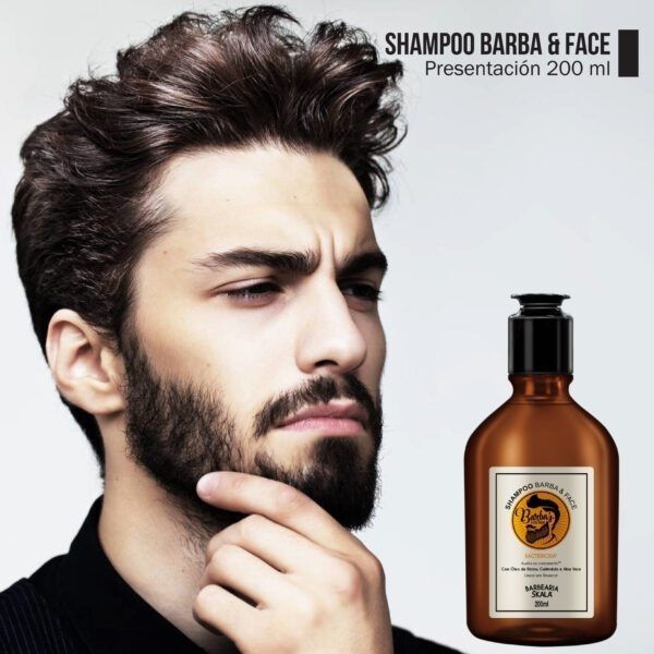 SHAMPOO SUAVE BARBA & CARA 200ML SKALA-1
