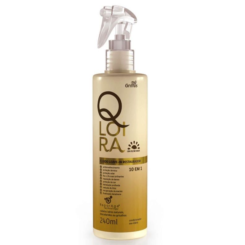 LEAVE-IN ACONDICIONADOR Q LOIRA RESTAURADOR 240ML GRIFFUS