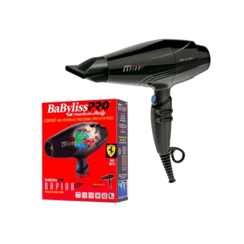 Secador de pelo BaBylissPRO Rapido BABF7000 negro 220V-3