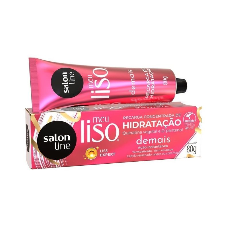 RECARGA DE HIDRATACION MEU LISO DE 80GR SALONLINE