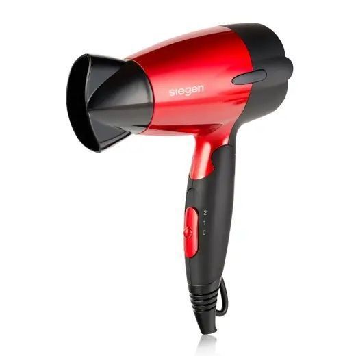 Secador de Pelo Siegen Specialist Lets go Travel Rojo SG3011 1400Watts-0