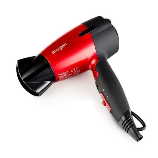 Secador de Pelo Siegen Specialist Lets go Travel Rojo SG3011 1400Watts-5