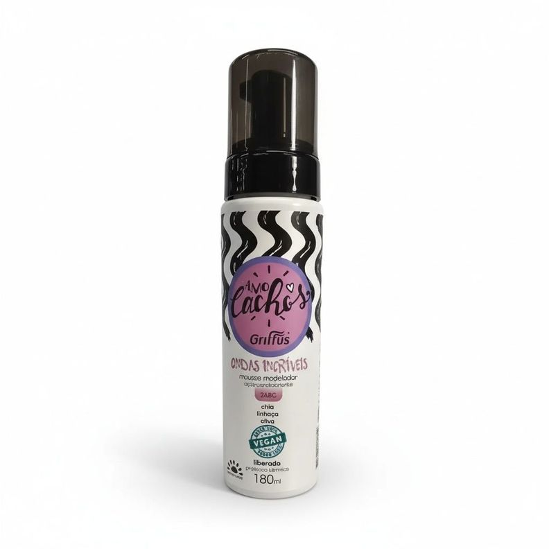 MOUSSE MODELADOR DE ONDAS INCREIBLES 180ML GRIFFUS