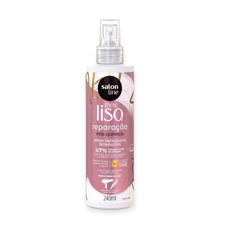 SPRAY REPARACION MEU LISO 240 ML SALON LINE