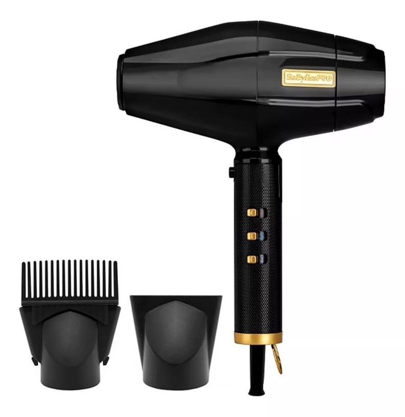 Secador De Pelo Babylisspro Black FX Turbo Negro-3