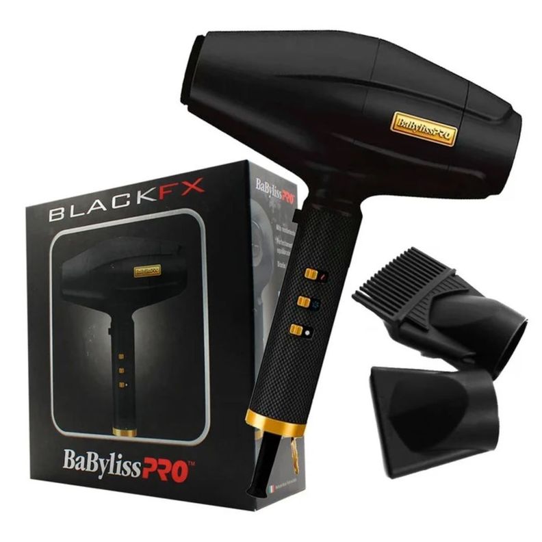 Secador De Pelo Babylisspro Black FX Turbo Negro-5